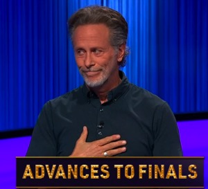 Steven Weber, today's Celebrity Jeopardy! winner (for the May 13, 2026 game.)