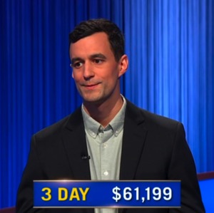 Tristan Williams, today's Jeopardy! winner (for the May 8, 2026 game.)
