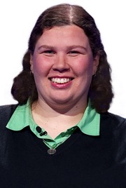 Sarah Michel on Jeopardy!