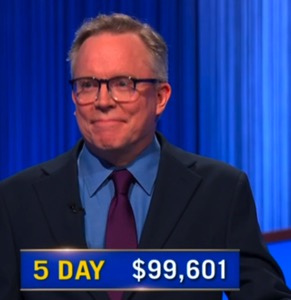 Adam Remsen, today's Jeopardy! winner (for the June 18, 2026 game.)
