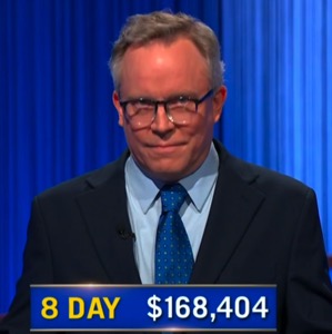 Adam Remsen, today's Jeopardy! winner (for the June 23, 2026 game.)