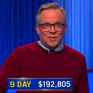 Adam Remsen, today's Jeopardy! winner (for the June 24, 2026 game.)