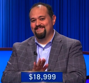 Peter McFerrin, today's Jeopardy! winner (for the June 1, 2026 game.)