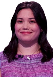 Sophia Suazo on Jeopardy!